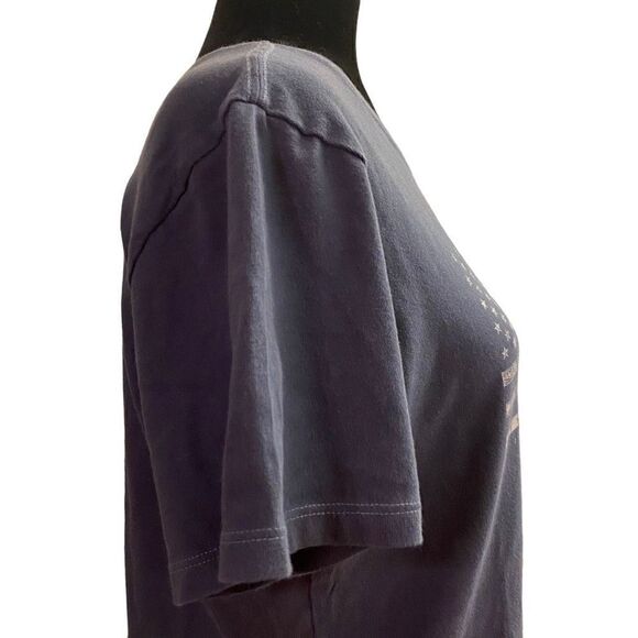 Life Is Good Women's American Flag Short Sleeve Crusher Tee Size M - Picture 6 of 13